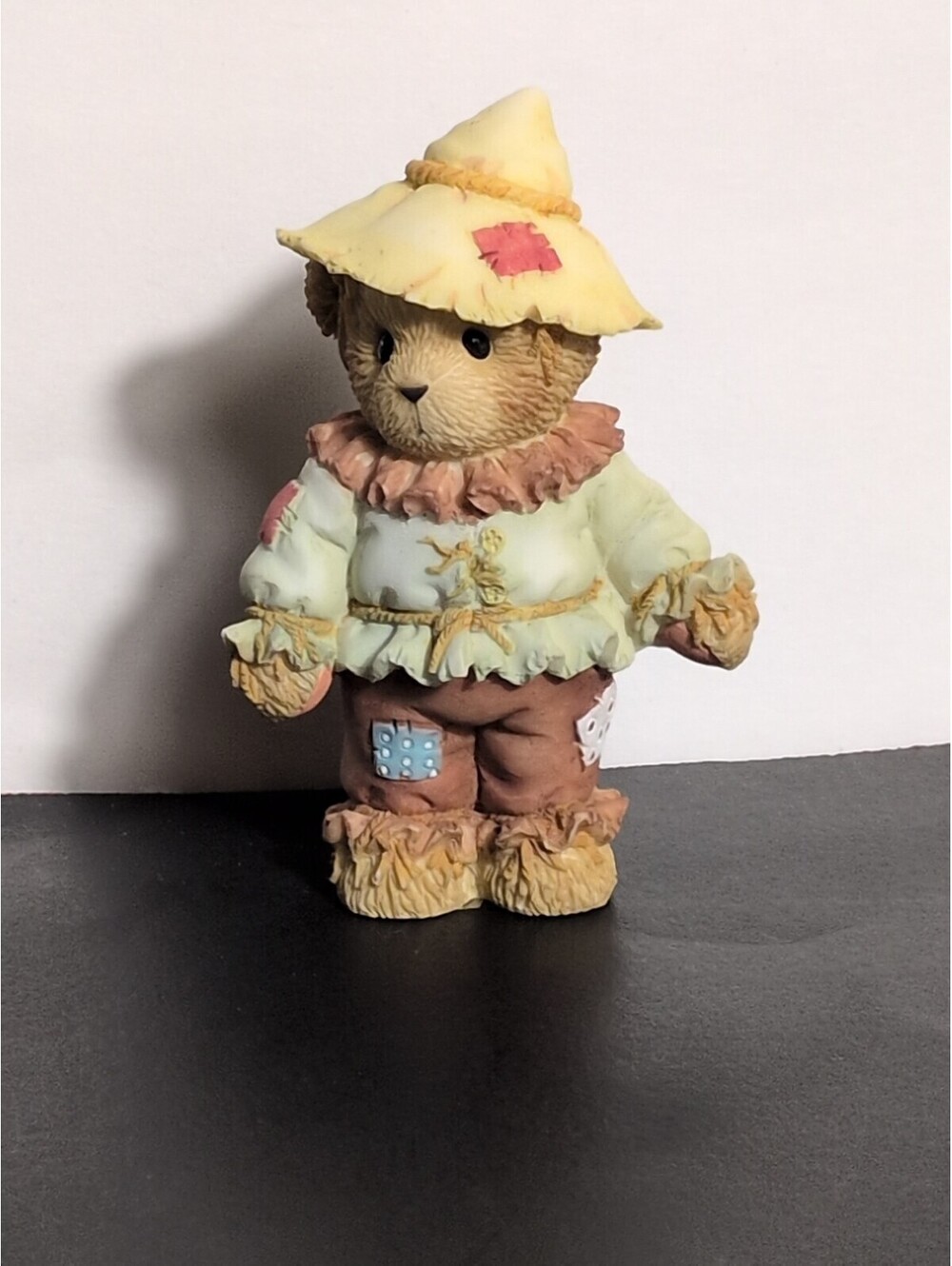 Cherished Teddies Tom Your Smile Is a Treat Scarecrow Figurine Halloween 884588